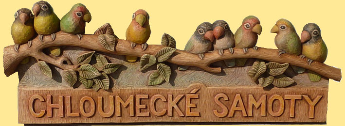 House sign for parrot breeder